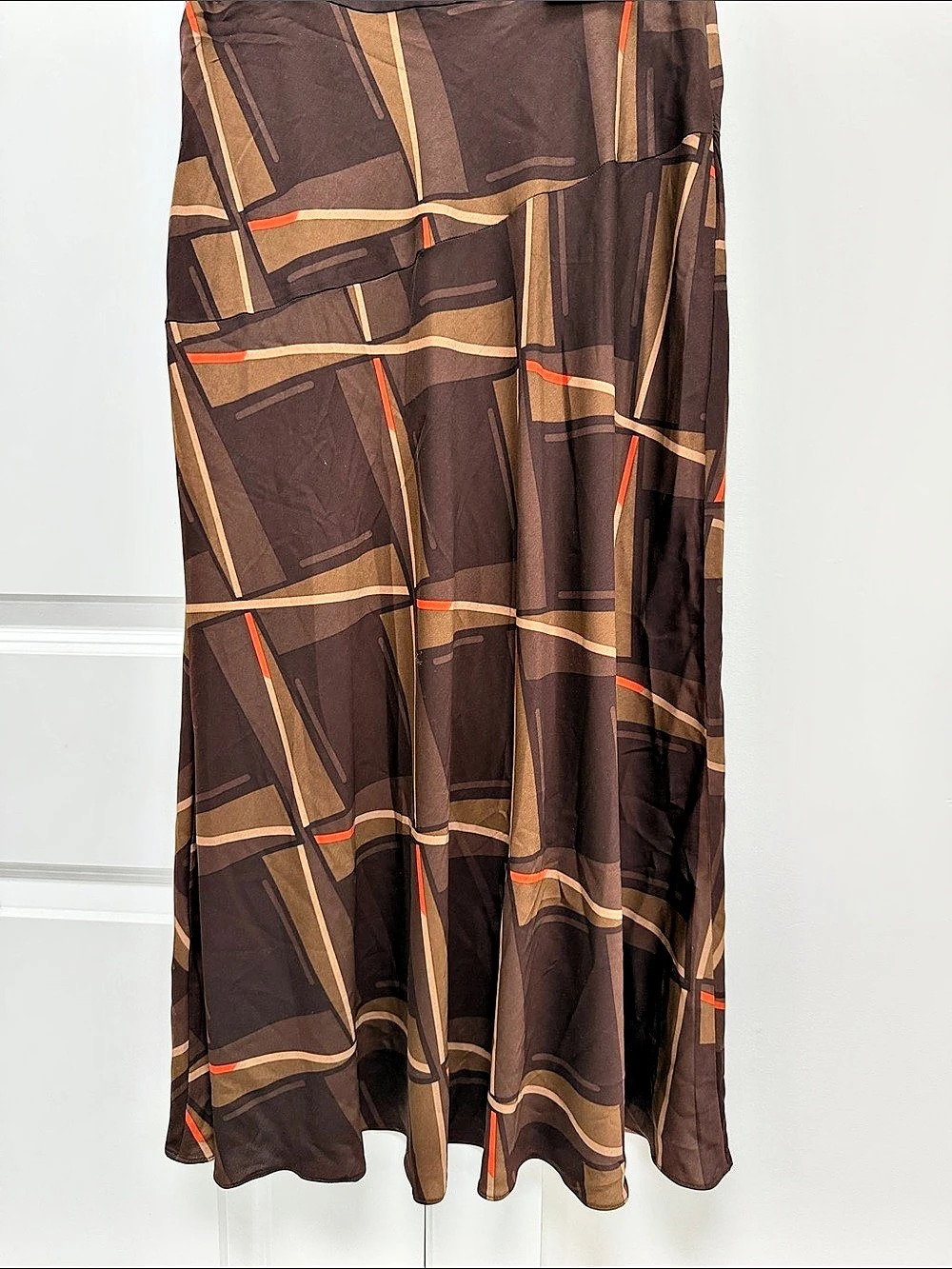 NEW Banana Republic Abstract Print Maxi Skirt Size 8 New